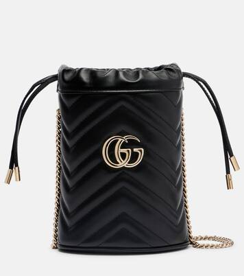 Bolso saco GG Marmont Small de piel | Gucci