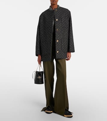 Bolso saco GG Marmont Small de piel | Gucci