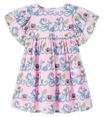Logo cotton dress | Stella McCartney Kids