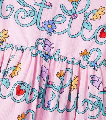 Logo cotton dress | Stella McCartney Kids