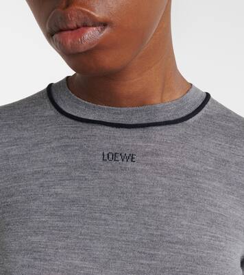 Jersey de lana con logo | Loewe