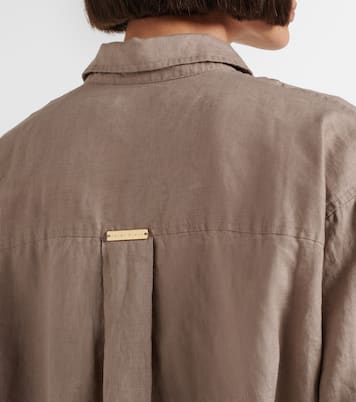 Zakynthos linen shirt | Heidi Klein