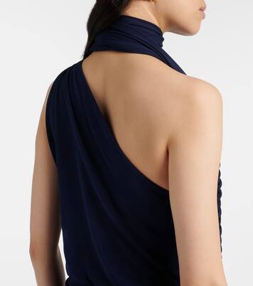 Vestido de fiesta Moira de jersey con pañuelo | Simkhai