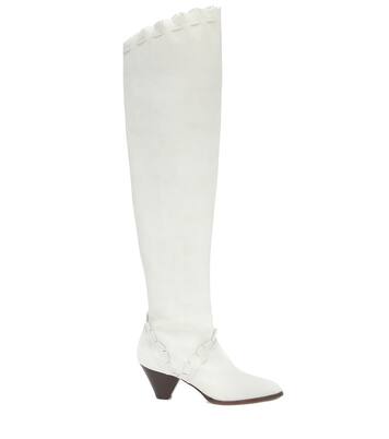 Luiz suede over-the-knee boots | Isabel Marant