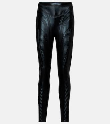 Embossed scuba leggings | Mugler