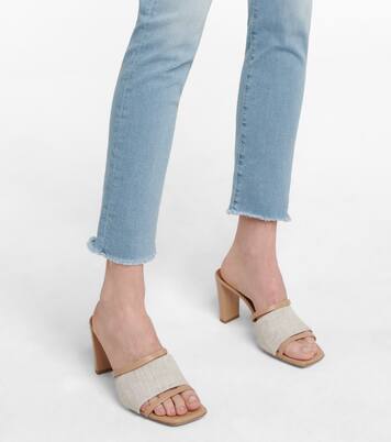 Pyper cropped mid-rise skinny jeans | 7 For All Mankind