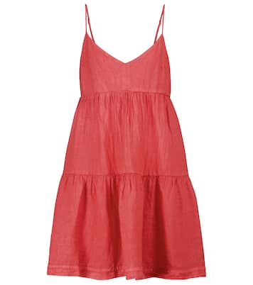 Emmy nylon minidress | Velvet