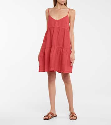 Emmy nylon minidress | Velvet