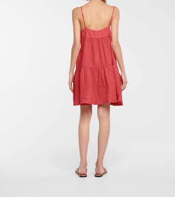 Emmy nylon minidress | Velvet