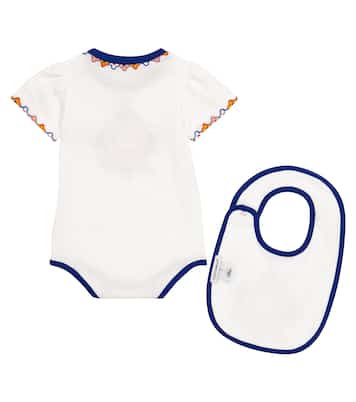 Baby Set aus Body und Lätzchen | Dolce&Gabbana Kids