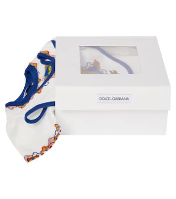 Baby Set aus Body und Lätzchen | Dolce&Gabbana Kids