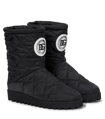 Stivali doposci con logo | Dolce&Gabbana Kids