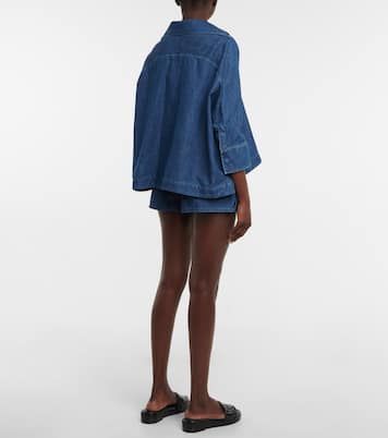Top aus Denim | Valentino