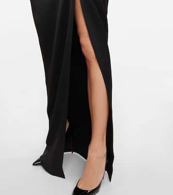 Robe longue en satin | Rasario