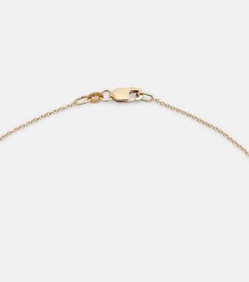 Collier Mini Oval Eye en or 18 ct et diamants | Ileana Makri