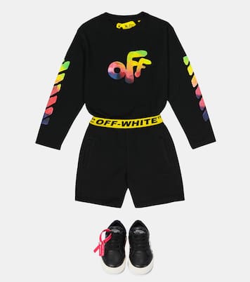 Short en coton à logo | Off-White Kids