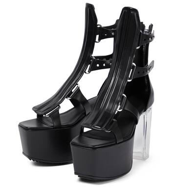 Sandalias con plataforma de piel | Rick Owens