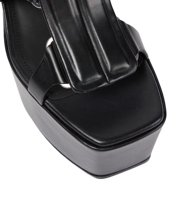 Sandalias con plataforma de piel | Rick Owens