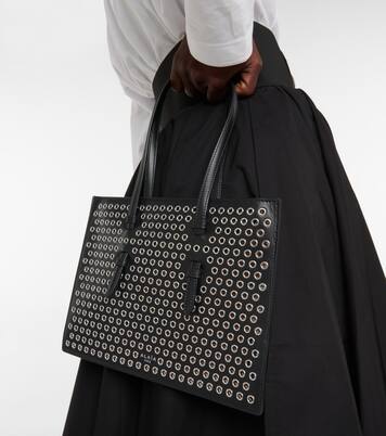Tote Mina Small aus perforiertem Leder | Alaïa