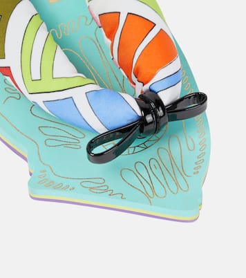 Fish-shaped flat thong sandals | Pucci