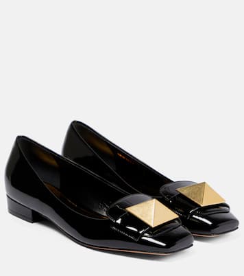 Ballerine One Stud in vernice | Valentino Garavani