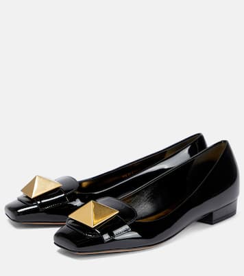 Ballerine One Stud in vernice | Valentino Garavani