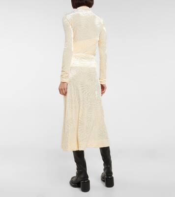 Jupe midi en jacquard | Jil Sander