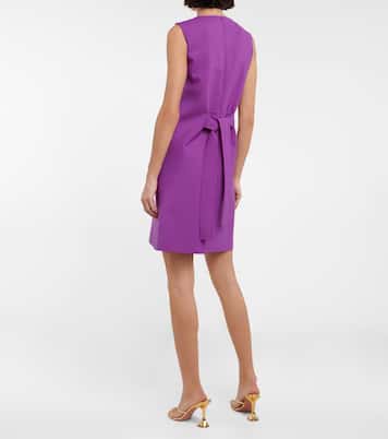Wool-blend minidress | Oscar de la Renta