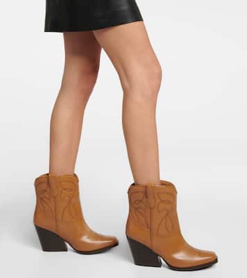 Bottines santiags en cuir synthétique | Stella McCartney