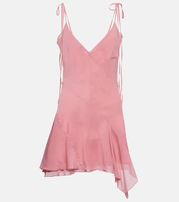 Spira bias-cut silk-blend slip dress | KNWLS