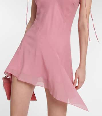 Spira bias-cut silk-blend slip dress | KNWLS