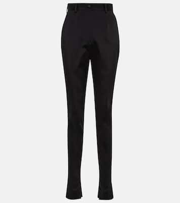 x Kim - Pantaloni slim a vita alta | Dolce&Gabbana