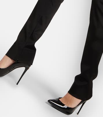 x Kim - Pantaloni slim a vita alta | Dolce&Gabbana