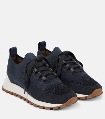 Sneakers in maglia | Brunello Cucinelli