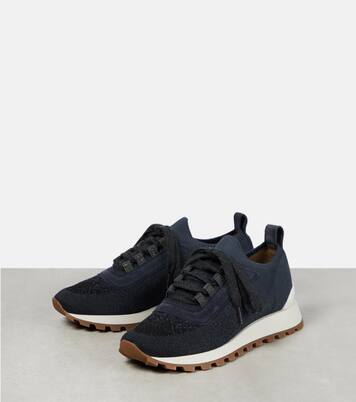 Sneakers in maglia | Brunello Cucinelli