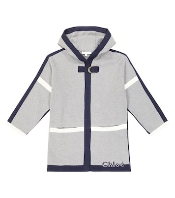 Cotton and wool coat | Chloé Kids