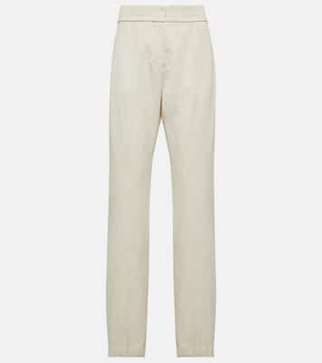 Pantaloni Tibau in misto lino | Jacquemus