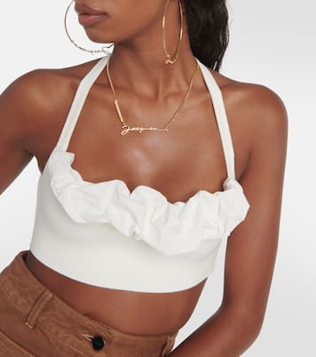 Top Le Bandeau Frivolli con ruches | Jacquemus