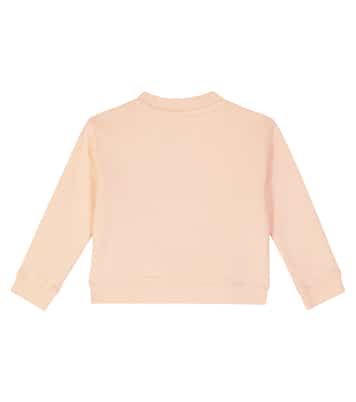 Bebé - sudadera de algodón con logo | Palm Angels Kids