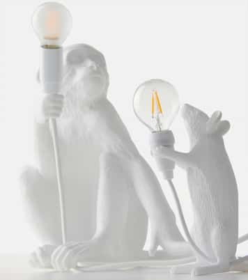 Monkey table lamp by Marcantonio Raimondi Malerba, EU plug | Seletti