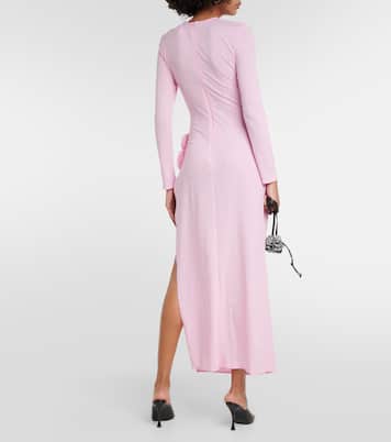 Vestido largo drapeado | Magda Butrym
