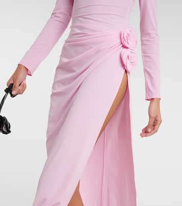 Vestido largo drapeado | Magda Butrym