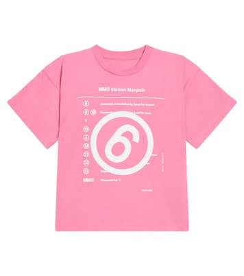 Bedrucktes T-Shirt aus Baumwoll-Jersey | MM6 Maison Margiela Kids