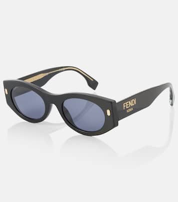 Occhiali da sole ovali Fendi Roma | Fendi