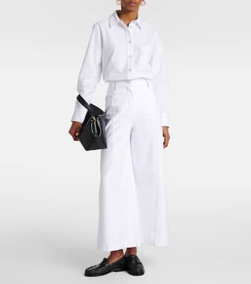 Leisure cotton-blend jersey culottes | Max Mara