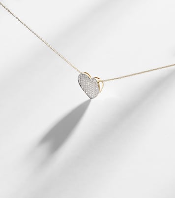Collier All My Heart en or 10 ct et diamants | Stone and Strand