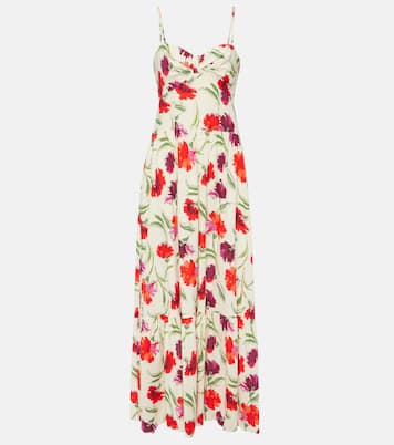 Abito lungo Etta con stampa floreale | Diane von Furstenberg