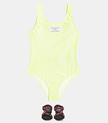 Maillot de bain à logo | Balmain Kids