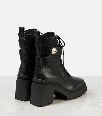 Schnürstiefel Noemi 80 aus Leder | Jimmy Choo