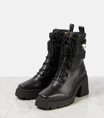 Schnürstiefel Noemi 80 aus Leder | Jimmy Choo